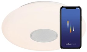 Plafoniera cu LED RGB, difuzor Bluetooth si protectie IP54 Djay Smart Colour