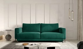 Canapea tapitata, extensibila, cu spatiu pentru depozitare, 260x90x95 cm, Dalia 02, Eltap (Culoare: Albastru / Lukso 40)