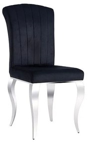 Scaun Bucatarie Si Dining Prince Catifea Neagra