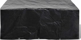vidaXL Husă mobilier grădină, 8 ocheți, 240x140x90 cm