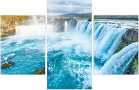 Tablou - Cascada Godafoss (90x60 cm)