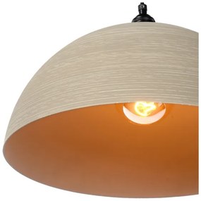 Lustră pe cablu MARNE 1xE27/60W/230V bej Lucide 30485/40/41