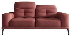Canapea fixa 2 locuri roz inchis Torrense