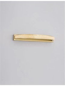 Aplica de perete LED design modern elegant GRANIA auriu