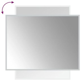 Oglinda de baie cu LED, 60x80 cm 1, 60 x 80 cm