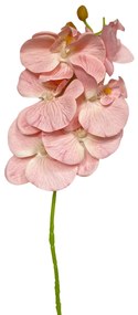 Orhidee roz somon artificiala, Gloria, 70cm