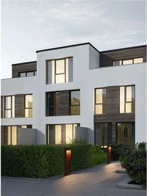 Stalp LED iluminat exterior IP65 MOLAT Corten H-60cm