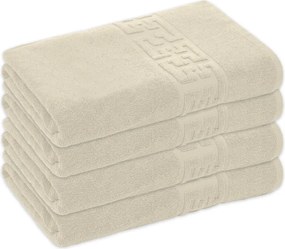 Set 4 Prosoape Baie Bumbac 100%, 550g/m², Greek