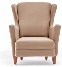Fotoliu wing bej Lola Brejer – Artie