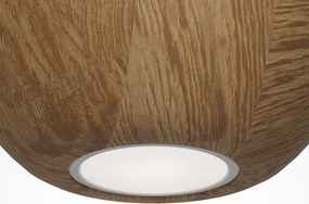 Lustra, Pendul minimalist sfera lemn natur Texture