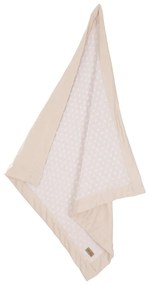 Pătură pentru copii bej din amestec de bumbac 80x80 cm Frosty Almond – Roba