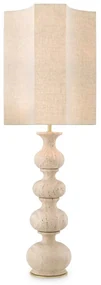 Veioza inalta design LUX Mabel, travertin