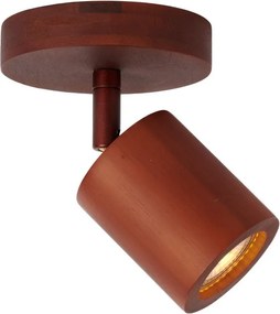 Spot aplicat directionabil din bambus maro Java