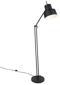 Lampă de podea retro neagră - Chappie