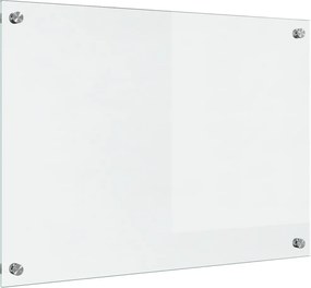 vidaXL Panou de bucătărie Transparent 70 x 50 cm sticlă securizată