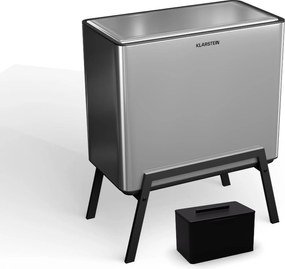Klarstein Yuma, coș de gunoi, 40 l, inclusiv compostor, cu picioare, filtru de mirosuri
