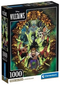 Disney Villains Mirror Puzzle Clementoni de 1000 de piese
