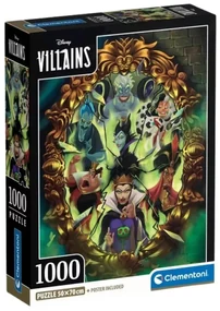 Disney Villains Mirror Puzzle Clementoni de 1000 de piese