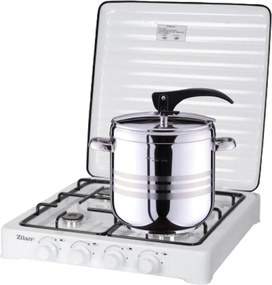 Aragaz 4 ochiuri ZILAN ZLN7079A, Alb Alimentare GPL butelie
