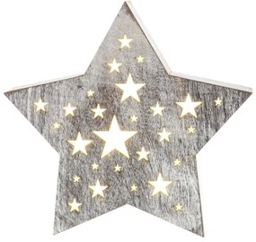 Decorațiune LED de Crăciun Retlux 1xLED/2xAAA alb cald