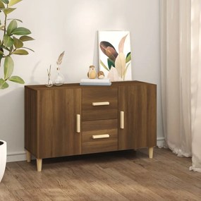 817467 vidaXL Servantă, stejar maro, 100x36x60 cm, lemn compozit