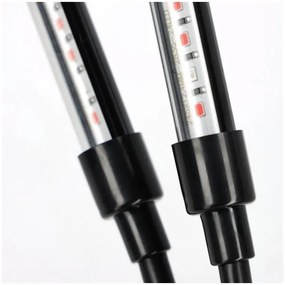 Lampă LED de masă pentru creșterea plantelor VITARO 4xLED/10W/230V negru