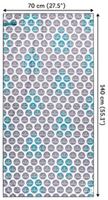 Prosop cu uscare rapidă Towee BUBBLE, 70 x 140 cm