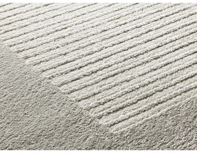 Covor gri deschis-fildeș 160x230 cm Flora – Universal