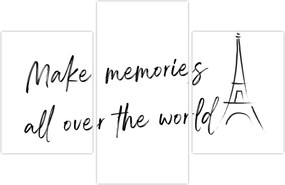 Tablou - Faceți amintiri (90x60 cm)