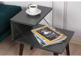 Noptieră CROSS 55x50 cm antracit