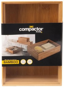 Organizator din bambus Compactor Woody 30 x 15 x 6,35 cm