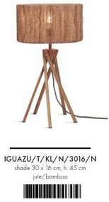 Lampa de masa eco din iuta Iguazu 5-legs nat/30x16, nat