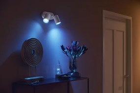 Spot LED RGB FUGATO 2xGU10/5,7W/230V Philips 50632/31/P7