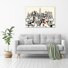 Pictură pe pânză New york jazz