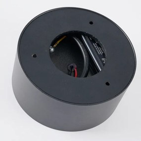 Brilagi - Plafonieră LED pentru baie FORIS, 14 W, 230 V, Ø 12 cm, antracit, IP44