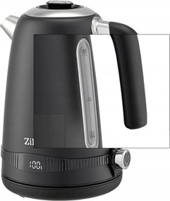 Fierbator electric din Inox Zilan ZLN1001 Negru, digital, 2200 W, 7 niveluri intre 40 - 100 grade celsius