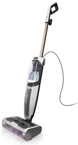 Mop curatare cu aburi 3in1 Shark SteamPickUp SD200EU, 1230W, 0.42 L, Curatare fara chimicale, Statie depozitare, Alb