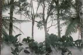 Tablou - Jungla în ceața dimineții (90x60 cm)