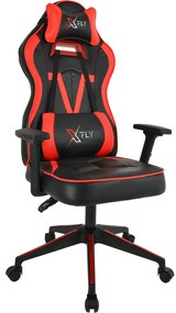 Fotoliu de birou gaming Vamivo 4 (roșu + negru) . 1093826