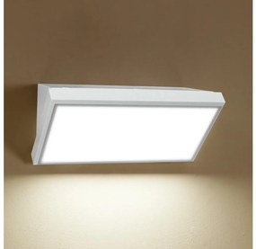 Aplică LED de exterior Brilagi TRIANGLE LED/20W/230V alb IP65