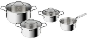 Set de aragaz Tefal B864S734, 7 piese, Scala de măsurare internă, Inducție, Inox