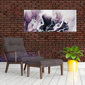 Tablou - Marmură violet N⁰2 (120x50 cm)