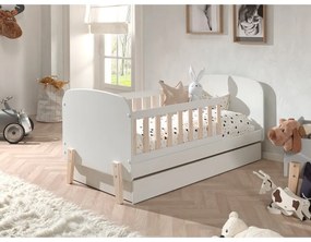 Sertar pentru sub pat de copii alb 70x140 cm Kiddy – Vipack