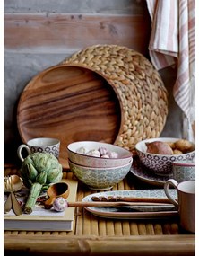 Set de 3 căni din gresie ceramică Bloomingville Maya, 360 ml