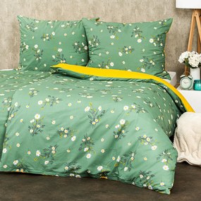 Lenjerie de pat 4Home Meadow din bumbac, 220 x 200 cm, 2 buc. 70 x 90 cm