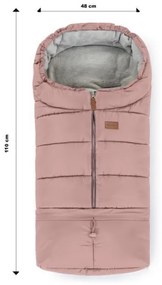 Sac pentru cărucior 3 în 1 JIBOT roz PETITE&MARS