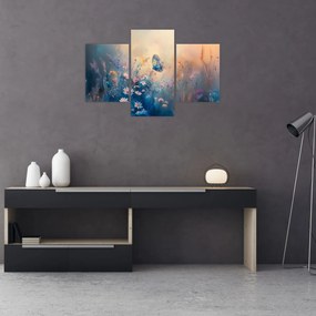 Tablou - Pajiște cu Fluture (90x60 cm)
