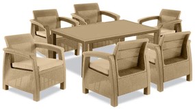 Set de mobilier de grădină Corfu Big Duo cu masă melodică