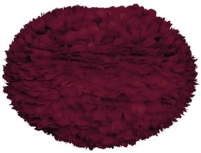 Abajur modern cu pene de gasca EOS large rosu, 65cm 2023 VTC