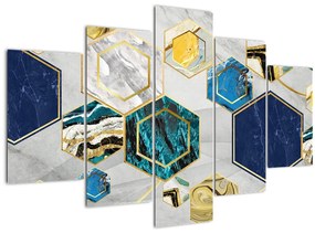 Tablou - Compoziție de marmură (150x105 cm)